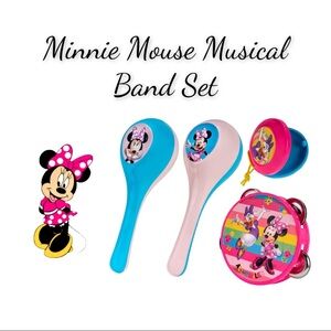 NIB First Act Minnie Mouse Musical Band Set